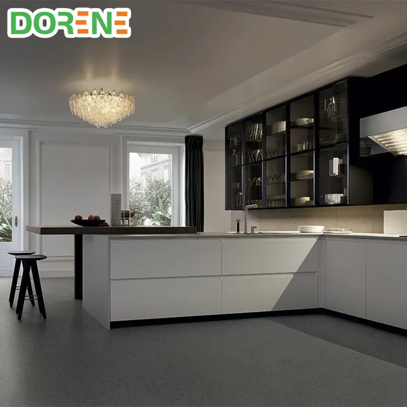 2021 Dorene Modern Simple American Style Kitchen Cabinets Ideas