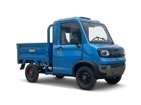 Quadricycle électrique ChangLi Heavy Haul à cabine fermée, style golf, 4 roues, avec direction contrôlée, pour le transport de marchandises