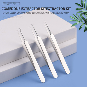 3-in-1 מחט אקנה נירוסטה & סט תא סט-דיוק blackhead הסרת | דיוק Blackhead | כלי יופי מקצועי ערכת - Product Image 2