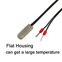 Prix usine PT100 capteur de température sonde thermistance fil de Silicone sonde de capteur résistant aux hautes températures