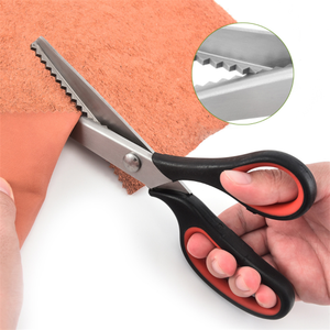 <span class=keywords><strong>Tijeras</strong></span> en Zigzag para Tela, <span class=keywords><strong>Tijeras</strong></span> de Pinking para Manualidades, Costura, Sastrería, Papel - Product Image 5