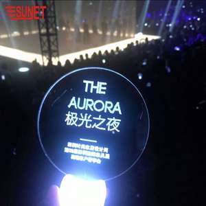 ไฟ LED อะคริลิคแบบแท่งพร้อมโลโก้สั่งทำขายส่ง ควบคุมด้วยรีโมทแบบมือถือ สำหรับงานปาร์ตี้ ป้ายไฟส่งเสริมการขาย ลวดลายตามสั่ง - Product Image 6