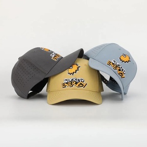 Gorras de Béisbol de 6 Paneles con Bordado Personalizado de Alta Calidad, Impermeables, con Diseño de Frutas, Gorra de Papá, de Poliéster, para Hombre y Mujer, con Orificios Cortados con Láser - Product Image 1