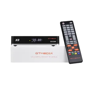 GTMEDIA X8 Décodeur DVB-S/S2/S2X FTA HEVC 10 Bit Récepteur Satellite