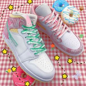 Flat Shoelaces for Sneakers Tennis Cream Print Gradient Shoe <b>Laces</b> Color Casual Canvas Shoelaces Classic Printed Shoe <b>Laces</b> - Product Image 3