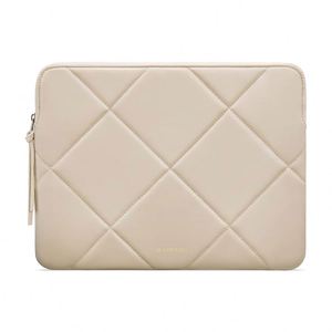 Custom Portable Slim Cute Quilted Cover <b>Bag</b> Faux Vegan Leather Laptop Sleeve Carrying Case - Product Image 3