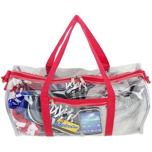 Échantillon Gratuit Sac de Voyage Sportif en PVC Transparent pour Passer la Nuit - Product Image 5