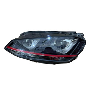 Aplicable a 2014-2017 Volkswagen <span class=keywords><strong>Golf</strong></span> 7 <span class=keywords><strong>GTI</strong></span> con faros de iluminación delantera de xenón faros de diodo de luz izquierda y derecha - Product Image 1