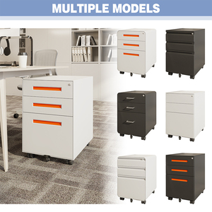 Công suất lớn con lăn di chuyển kim loại Tủ hồ sơ thiết kế hiện đại ngăn kéo loại tổ chức cho văn phòng nhà tài liệu lưu trữ - Product Image 6