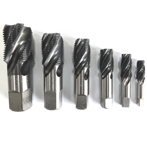 M35 HSS-Co TiCN Robinet de tuyau à cannelure en spirale revêtu de noir Robinet standard <span class=keywords><strong>NPT</strong></span> - Product Image 1