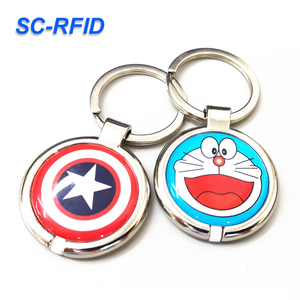 Etiqueta RFID de PVC Personalizable y Flexible 213 <span class=keywords><strong>URL</strong></span>/<span class=keywords><strong>QR</strong></span> para Rastreo de Mascotas, Etiqueta de Identificación con Aro Metálico, Tarjeta de Visita, Hotel - Product Image 1
