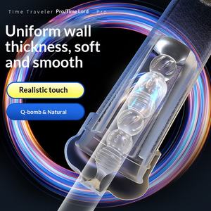 Bomba de pene totalmente automática, juguete de masturbación masculina, producto para adultos, ejercicio de estiramiento, copa de avión - Product Image 2