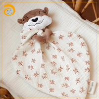 Doudou Lapin Cerf en Peluche Doux pour Bébé, Couverture Réconfortante pour Nouveau-né, Apaisant pour Berceau, Cadeau