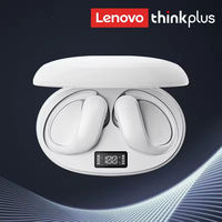 Écouteurs Lenovo Thinkplus XT55, écouteurs sportifs avec crochet d'oreille, Bluetooth 5.4 sans fil, basses puissantes, ENC, suppression du bruit, écouteurs TWS