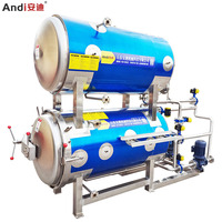 Machine de stérilisation à la vapeur pour aliments en conserve |   Stérilisateur industriel haute température avec contrôle automatique