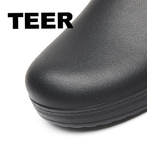 أحذية عمل وطهاة موحدة مقاومة للانزلاق للرجال، مثالية للمستشفيات والمختبرات والغرف النظيفة والمطابخ - أحذية سلامة للطهاة - Product Image 3