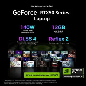 โน้ตบุ๊กเกมมิ่ง/ธุรกิจ Mechanical Yaoshi 16 Ultra7 255HX RTX5070Ti 20 คอร์ 5.2GHz 300Hz SSD พร้อม RTX5070Ti - Product Image 3