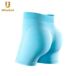 2025 ropa de gimnasio de secado rápido pantalones cortos deportivos mujeres gimnasio Scrunch <span class=keywords><strong>Bum</strong></span> Biker pantalones cortos ropa de gimnasio Fitness entrenamiento Yoga pantalones cortos - Product Image 1