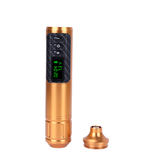 Máquina de Tatuaje Eléctrica Profesional, Pistola de Tatuaje Rotativa de Acero Inoxidable con Agujas de Cartucho Desechables - Product Image 2