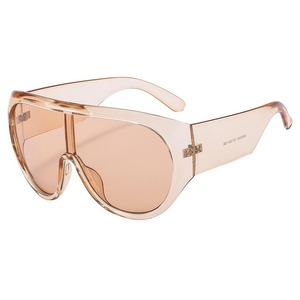 2025 nouveau surdimensionné une pièce pilote lunettes de soleil femmes marque de mode <span class=keywords><strong>grand</strong></span> bouclier lunettes de soleil hommes à la mode luxe extérieur nuances - Product Image 6
