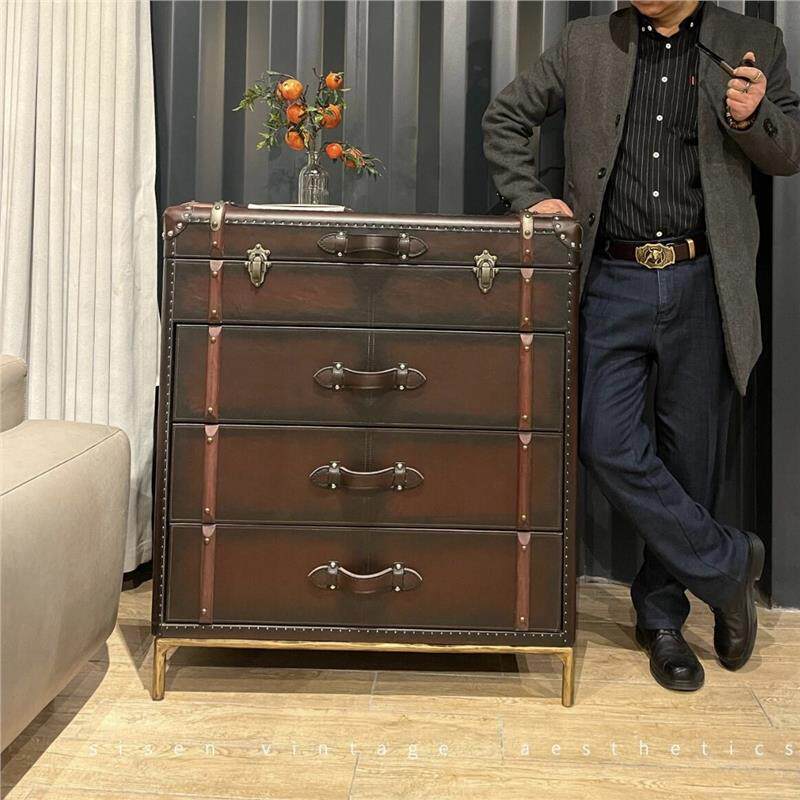 Faux oil wax leather