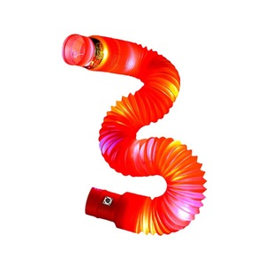Stress Relieving Luminous Telescopic <b>Tube</b> Toy <b>LED</b> Light Water Pipe Color Pop Glow Lithium Ion Battery Lightsaber Kid's Gift Box - Product Image 6