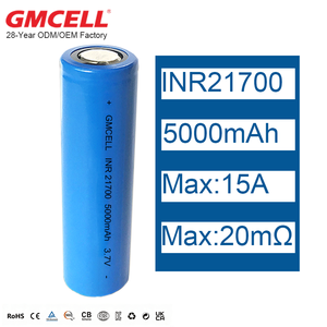 Factory Direct NMC 21700 5000mAh Battery Cells 3.6V~4.2V for Power <b>Tools</b> INR21700-50S Batteries Pack - Product Image 1