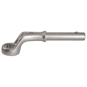 Llave de anillo compensada de 90mm de alta resistencia, llave inglesa con acabado cromado de extremo abierto para reparación industrial de bricolaje, Caja Individual certificada GS - Product Image 1