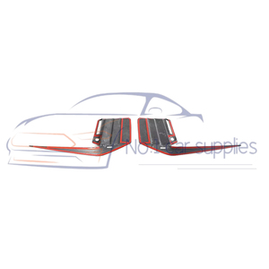 Il materiale principale della presa d'aria posteriore in carbonio della <span class=keywords><strong>G</strong></span> M2, per la sportiva a 2 porte G87 M2 del 2023-2024. - Product Image 4