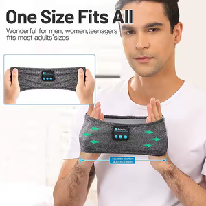 Auriculares inalámbricos deportivos con máscara para los ojos, diadema elástica para escuchar música, auriculares y auriculares específicos de género - Product Image 4