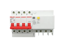 Interruptor Automático Delixi Tipo D RCD DZ47LE-D con Protección Contra Fugas a Tierra, Capacidad de Ruptura de 6kA, Voltaje Nominal de 220V/380V