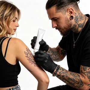 Crema para Tatuajes que Cumple con las Normas Internacionales de Seguridad, Ideal para Exportaciones Transfronterizas a Múltiples Mercados - Product Image 1