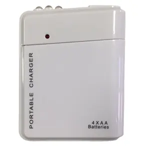Bateria móvel USB bateria AA caso carregador de emergência USB banco de carregamento