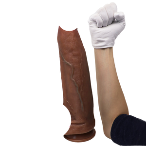 Realistische siliconen <span class=keywords><strong>dildo</strong></span>, gesimuleerd extra groot en dik, flexibel en zeer realistisch seksspeeltje voor volwassenen, waterdicht IPX6 - Product Image 1