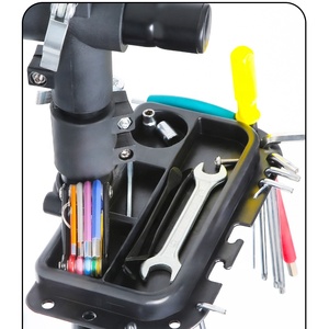 Support de vélo télescopique en acier pour travaux manuels OEM avec support pliable, plateau à outils réglable pour l'entretien des vélos - Product Image 3