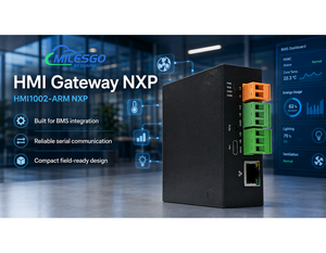 เกตเวย์ HMI อุตสาหกรรม Milesgo HMI1002-ARM(NXP) สำหรับการรวบรวมข้อมูล IoT รองรับ Modbus, BACnet, <span class=keywords><strong>OPC</strong></span> <span class=keywords><strong>UA</strong></span>, MQTT, BMS, BTL และได้รับการรับรองมาตรฐาน CE - Product Image 2