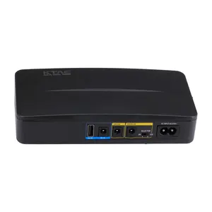 smart mini dc UPS backup power for wifi router modem 5v 9v 12v 10000mah lithium battery mini UPS