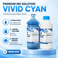 Tinta Sublimasi Digital Transfer Panas untuk Epson XP600 I3200 L1800 L805 DX5 DX7