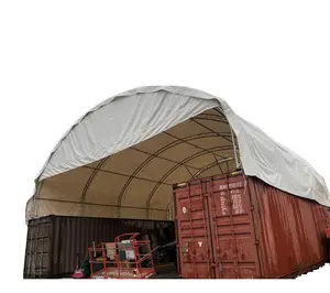 Acheter un c2020 c2040 c4040 c40e conteneur de fret enterré abri à bombes auvent conteneur d'expédition comme tempête sheltel canada - Product Image 1