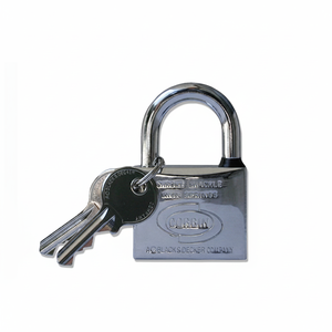 Euromarine PL12050 CORBIN lucchetto di sicurezza con chiave in ottone cilindro in ferro solido - Product Image 2