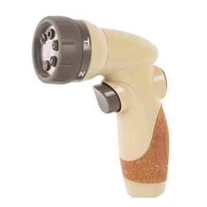 High Pressure Garden Hose Nozzle ABS+TPR Ergonomic Handle Design Variable Spray Patterns for Patio Cleaning - Product Image 1