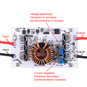 600W Aluminium Plaat DC-DC <span class=keywords><strong>Boost</strong></span> <span class=keywords><strong>Converter</strong></span> Instelbaar 10a Step Up Constante Stroom Voedingsmodule Led Driver Voor <span class=keywords><strong>Arduino</strong></span> - Product Image 2