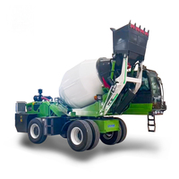 Camion bétonnière autochargeur, différentes capacités : 1,2 m3, 2,0 m3, 2,8 m3, 3,5 m3, 4,0 m3, 5,5 m3, 6,5 m3