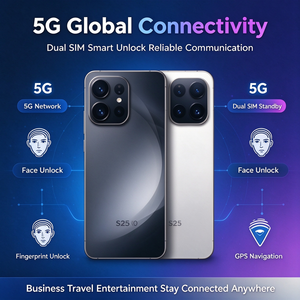Coque arrière anti-traces de doigts pour téléphone portable S25 Ultra 5G, facile à nettoyer, smartphone Android - Product Image 6