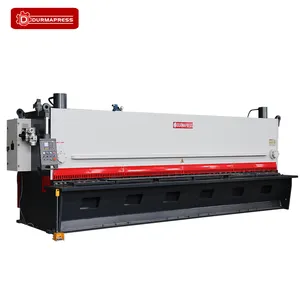 Durmapress cnc hydraulic sheet steel cutter automatic metal iron stainless sheet plate foot pedal shearing machine