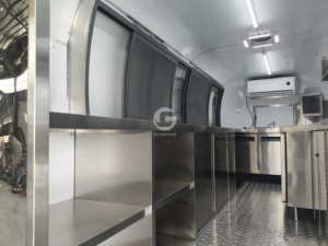 Etodevice - Remolque de Comida Rápida Chino, Nuevos Carritos Móviles para Venta Ambulante de Helados, Panadería y Restaurante, Equipados con Cocina Completa - Product Image 5
