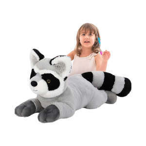 <span class=keywords><strong>Mapache</strong></span> <span class=keywords><strong>gigante</strong></span> de gran tamaño Animal relleno lindo y esponjoso <span class=keywords><strong>mapache</strong></span> de peluche grande juguete regalos de cumpleaños niños dulce compañero de fiesta - Product Image 1