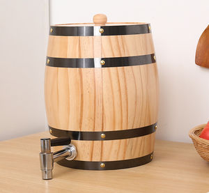 Fabbrica personalizzata grande capacità barili solidi bar tavolo oka legno botti di <span class=keywords><strong>vino</strong></span> - Product Image 2