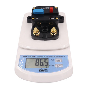 Bộ Ngắt Mạch Tự Động 50-300 Amp Công Tắc Giữ Cầu Chì Cho Thiết Lập Lại Âm Thanh Xe Hơi Để Bảo Vệ Quá Dòng - Product Image 4