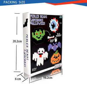 Fabricant de jouets d'Halloween, perles éducatives en plastique écologiques à faire soi-même, perles fusionnées Perler, perles <span class=keywords><strong>Hama</strong></span> bon marché pour enfants - Product Image 4